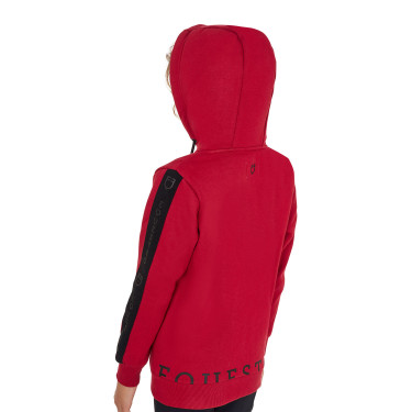 Sudadera Equestro para niña con cremallera completa y forro polar interior Sudadera Equestro para niña con cremallera completa y forro polar interior