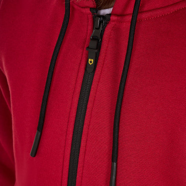 Sudadera Equestro para niña con cremallera completa y forro polar interior Sudadera Equestro para niña con cremallera completa y forro polar interior