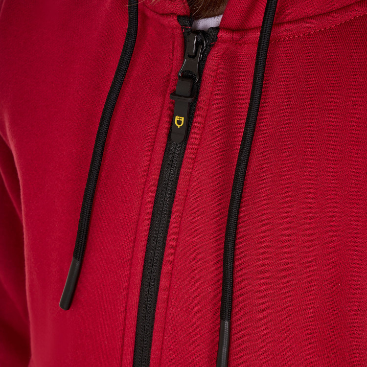 Sudadera Equestro para niña con cremallera completa y forro polar interior Sudadera Equestro para niña con cremallera completa y forro polar interior