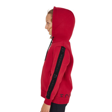 Sudadera Equestro para niña con cremallera completa y forro polar interior Sudadera Equestro para niña con cremallera completa y forro polar interior