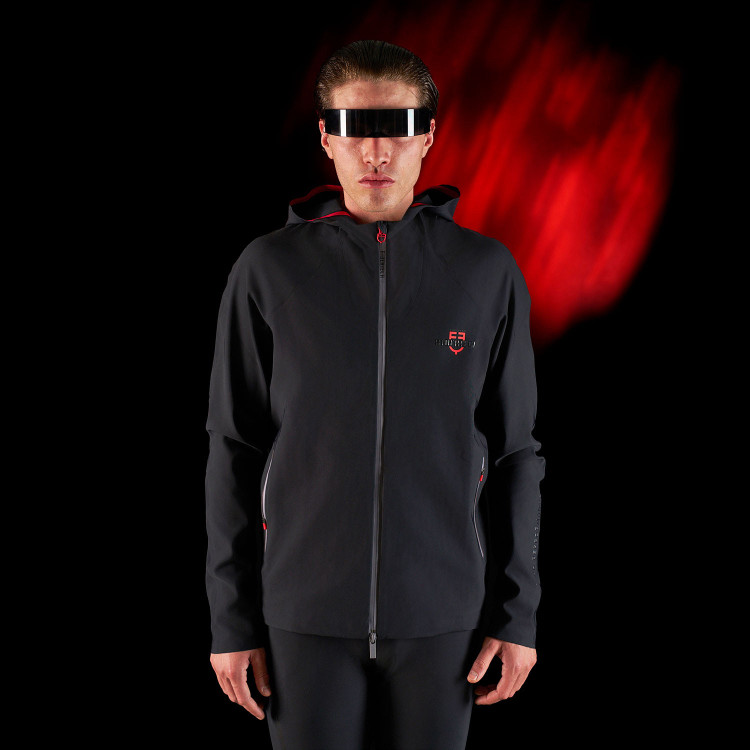 Sudadera técnica con capucha para hombre Equestro Ridertechnology