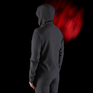 Sudadera técnica con capucha para hombre Equestro Ridertechnology Sudadera técnica con capucha para hombre Equestro Ridertechnology