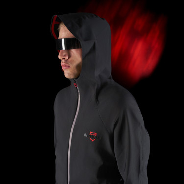 Sudadera técnica con capucha para hombre Equestro Ridertechnology Sudadera técnica con capucha para hombre Equestro Ridertechnology