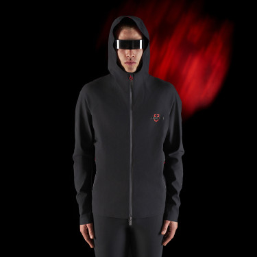 Sudadera técnica con capucha para hombre Equestro Ridertechnology Sudadera técnica con capucha para hombre Equestro Ridertechnology