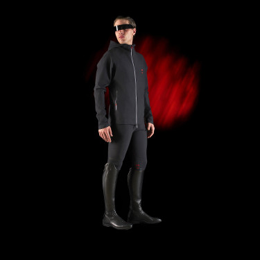 Sudadera técnica con capucha para hombre Equestro Ridertechnology Sudadera técnica con capucha para hombre Equestro Ridertechnology