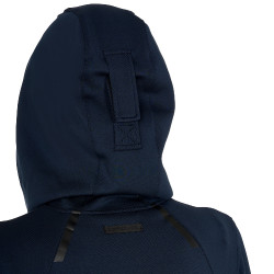 Sudadera técnica de mujer en jersey con cremallera Equestro Americana marina Azul marino Sudadera técnica de mujer en jersey con cremallera Equestro Americana marina Azul marino