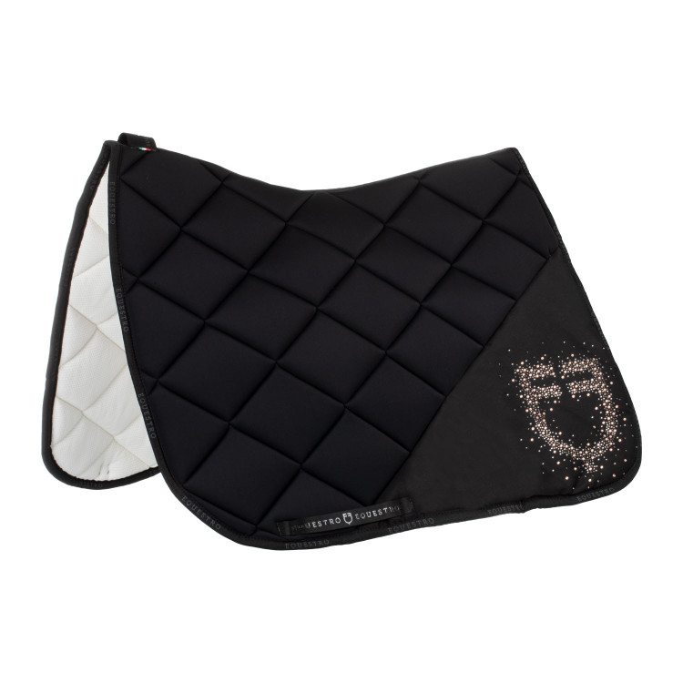 Alfombra de doma Equestro con logo en strass