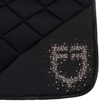 Alfombra de doma Equestro con logo en strass Alfombra de doma Equestro con logo en strass
