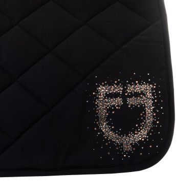 Almohadilla de doma Equestro con logo de strass Almohadilla de doma Equestro con logo de strass