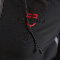 Chaqueta impermeable para mujer Equestro Ridertechnology con cremallera Negro Chaqueta impermeable para mujer Equestro Ridertechnology con cremallera Negro