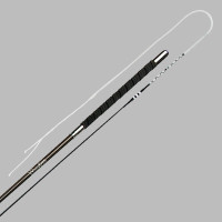Fusta de enganche telescópica Whip & Go Carbone Negro