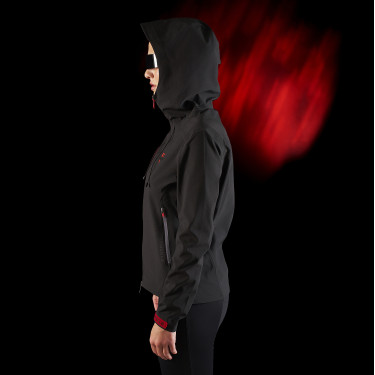 Chaqueta impermeable para mujer Equestro Ridertechnology con cremallera Chaqueta impermeable para mujer Equestro Ridertechnology con cremallera