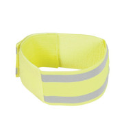 Banda reflectante HKM Limón / plateado Banda reflectante HKM Limón / plateado