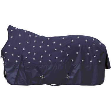 Manta highneck HKM Cleveland Stars600D forrada de polar Azul oscuro