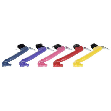 Curepiés HKM Cabeza de caballo con cepillo Curepiés HKM Cabeza de caballo con cepillo