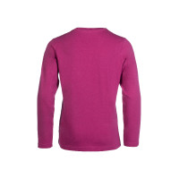 Polo de manga larga Polly HKM niño Magenta Rosa