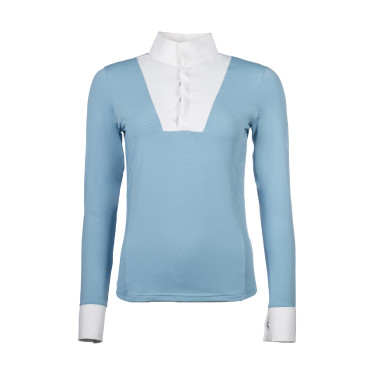 Polo de concurso Virginia de manga larga para mujer HKM Polo de concurso Virginia de manga larga para mujer HKM