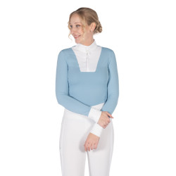 Polo de concurso Virginia de manga larga para mujer HKM Polo de concurso Virginia de manga larga para mujer HKM