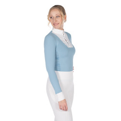 Polo de concurso Virginia de manga larga para mujer HKM Polo de concurso Virginia de manga larga para mujer HKM