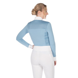 Polo de concurso Virginia de manga larga para mujer HKM Polo de concurso Virginia de manga larga para mujer HKM