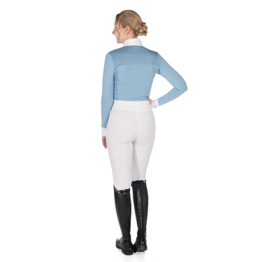 Polo de concurso Virginia de manga larga para mujer HKM Polo de concurso Virginia de manga larga para mujer HKM