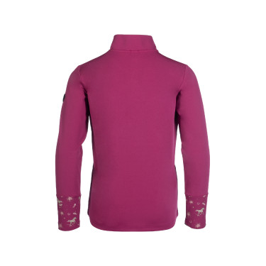 Camiseta funcional Polly HKM infantil Magenta Rosa