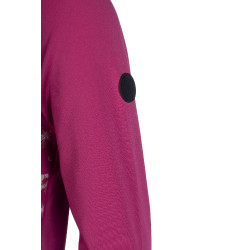 Camiseta funcional Polly HKM infantil Magenta Rosa
