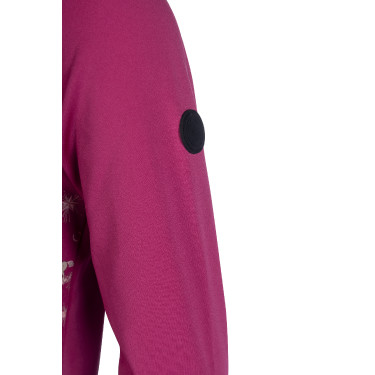 Camiseta funcional Polly HKM infantil Magenta Rosa