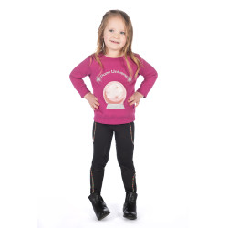 Sudadera Polly HKM infantil Magenta Rosa