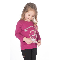 Sudadera Polly HKM infantil Magenta Rosa