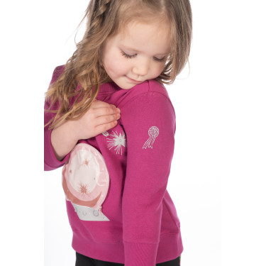 Sudadera Polly HKM infantil Magenta Rosa