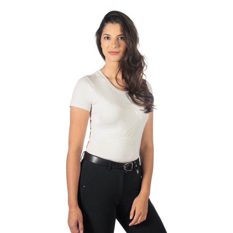 Camiseta Livigno Horse Head mujer HKM Camiseta Livigno Horse Head mujer HKM