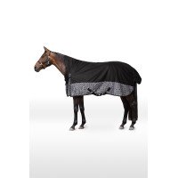 Manta de lluvia Avalanche Pro Horze con forro polar Negro