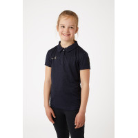 Polo funcional de manga corta para niños Horze Denise Rosa Polo funcional de manga corta para niños Horze Denise Rosa