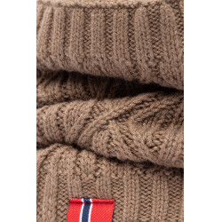 Cuello de punto B Vertigo Faye Marrón barro Beige