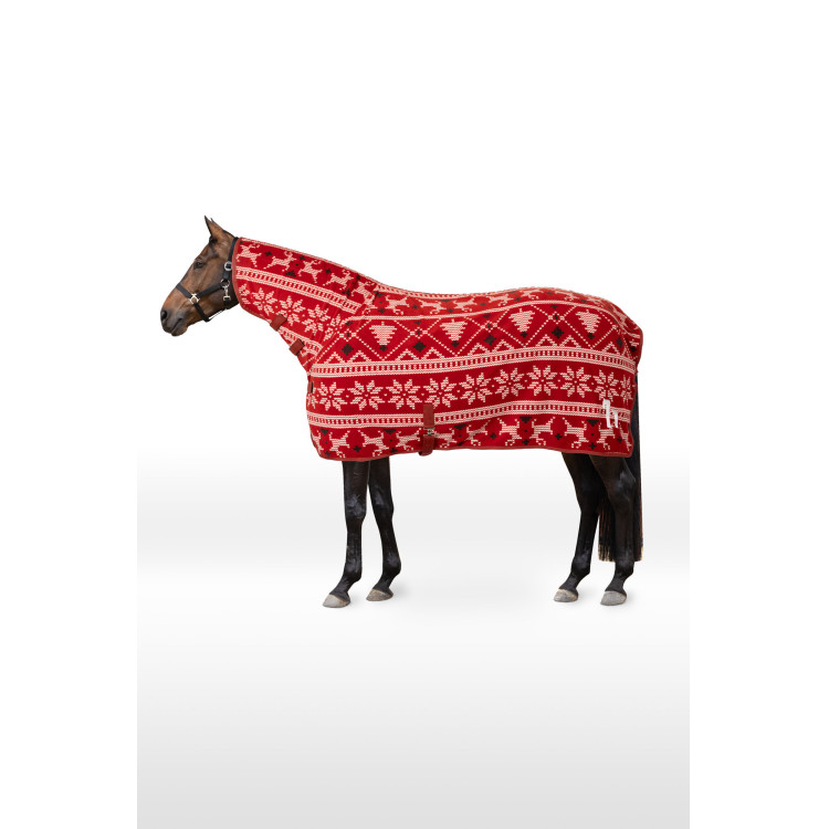Cobertura de Navidad para caballo Horze