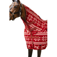 Cobertura de Navidad para caballo Horze Roja Rojo