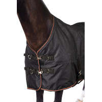 Manta impermeable para poni Pegasus Horze 200 g Negro caviar