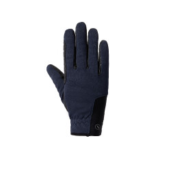 Guantes de equitación de invierno Kara Horze Azul polar Guantes de equitación de invierno Kara Horze Azul polar