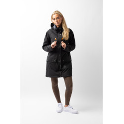 Impermeable Elise con forro acolchado Horze Negro caviar Impermeable Elise con forro acolchado Horze Negro caviar