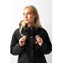 Impermeable Elise con forro acolchado Horze Negro caviar Impermeable Elise con forro acolchado Horze Negro caviar
