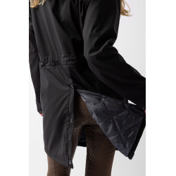 Impermeable Elise con forro acolchado Horze Negro caviar Impermeable Elise con forro acolchado Horze Negro caviar