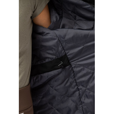 Impermeable Elise con forro acolchado Horze Negro caviar Impermeable Elise con forro acolchado Horze Negro caviar