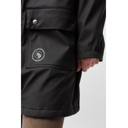 Impermeable Elise con forro acolchado Horze Negro caviar Impermeable Elise con forro acolchado Horze Negro caviar