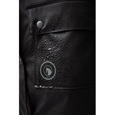 Impermeable Elise con forro acolchado Horze Negro caviar Impermeable Elise con forro acolchado Horze Negro caviar