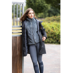 Impermeable Elise con forro acolchado Horze Negro caviar Impermeable Elise con forro acolchado Horze Negro caviar