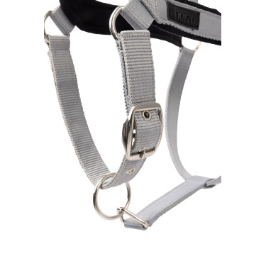 Cabezada Delémont Horze Aleación Gris