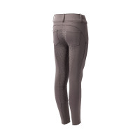 Pantalón de equitación térmico full grip Horze Rhea infantil con bolsillos traseros Halcón pardo Marrón Pantalón de equitación térmico full grip Horze Rhea infantil con bolsillos traseros Halcón pardo Marrón