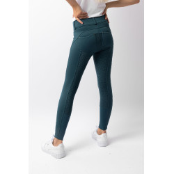Pantalón de equitación térmico full grip Horze Rhea infantil con bolsillos traseros Pantalón de equitación térmico full grip Horze Rhea infantil con bolsillos traseros