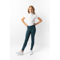 Pantalón de equitación térmico full grip Horze Rhea infantil con bolsillos traseros Halcón pardo Marrón Pantalón de equitación térmico full grip Horze Rhea infantil con bolsillos traseros Halcón pardo Marrón